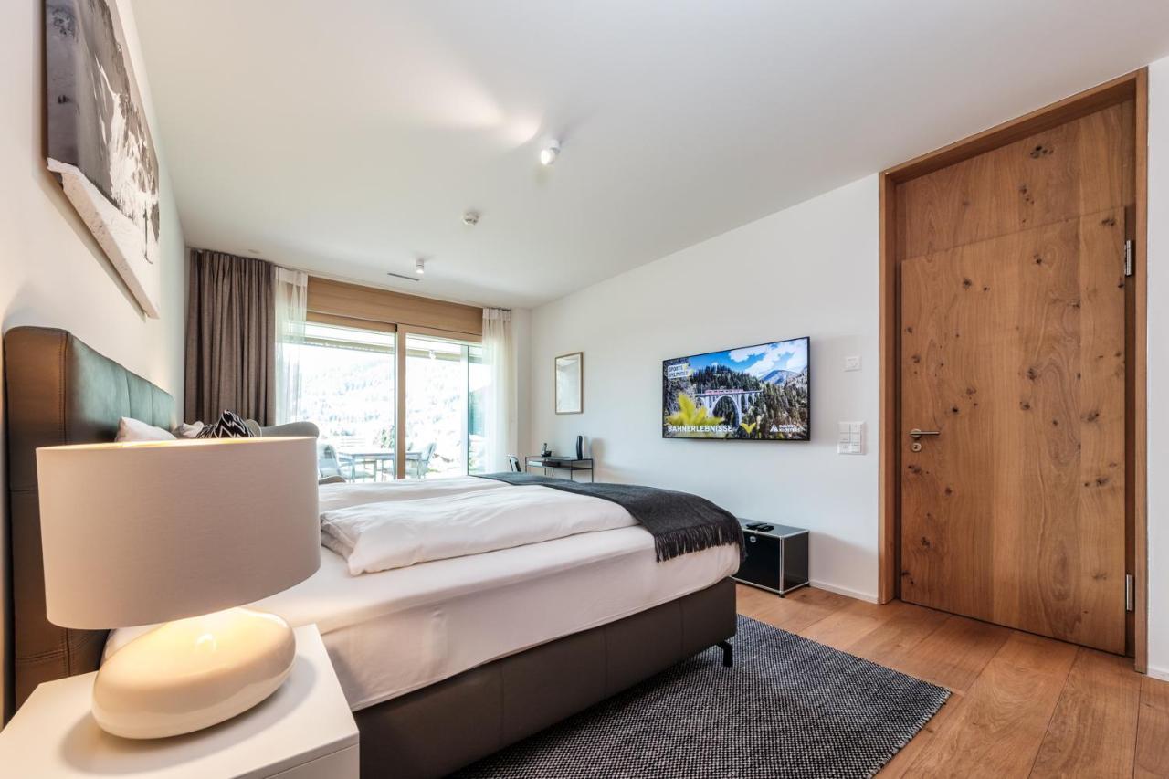 Luxury Panorama Apartment With Alpengold Spa Access Davos Buitenkant foto