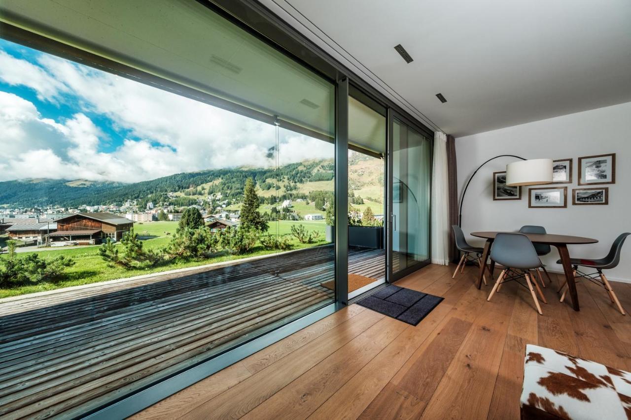 Luxury Panorama Apartment With Alpengold Spa Access Davos Buitenkant foto